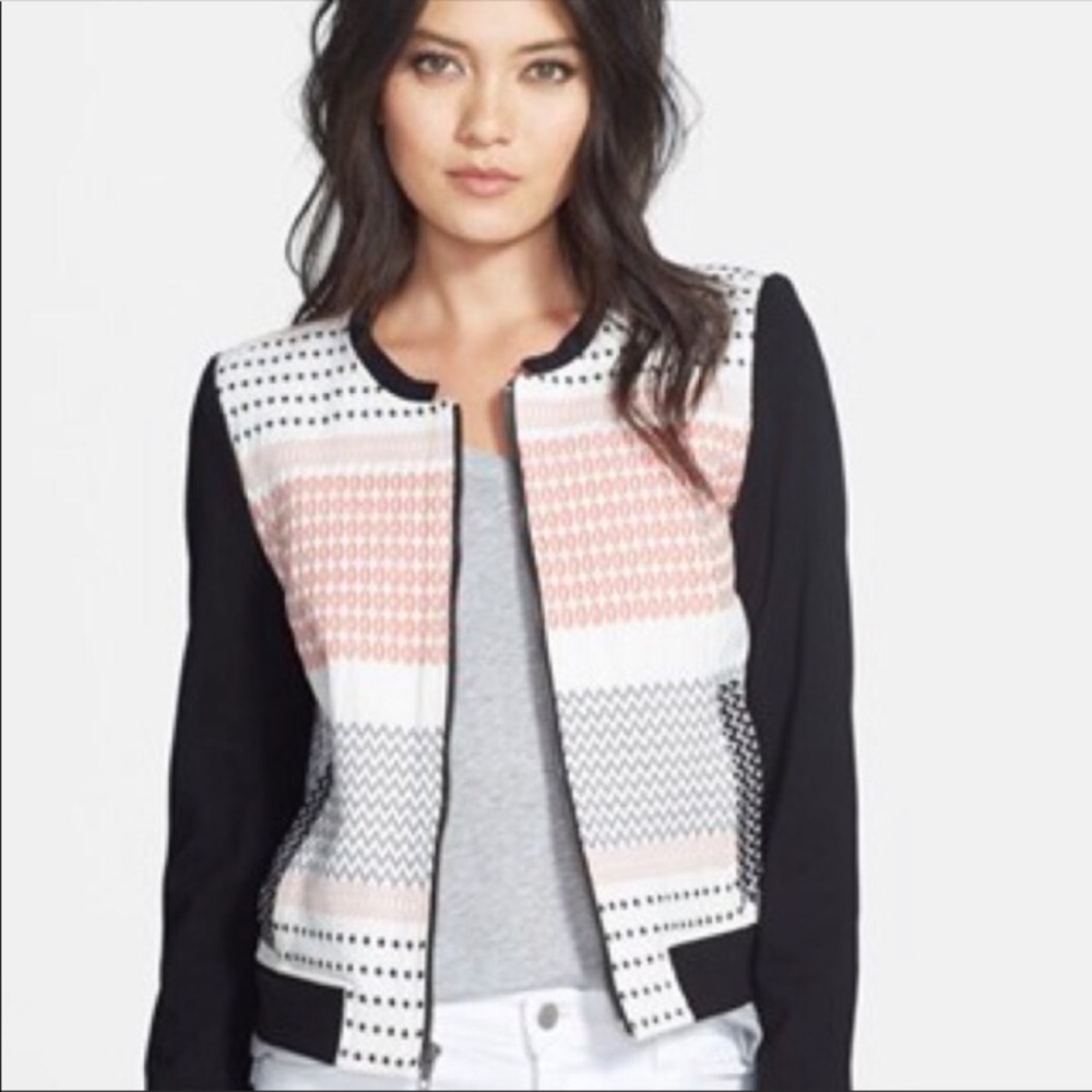Anthropologie Ella Mosss embroidered jacket medium